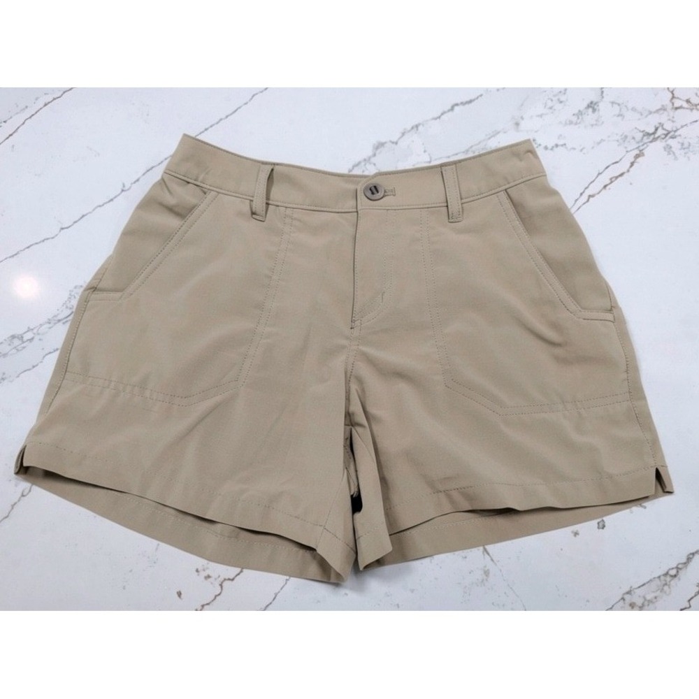 5.11 Tactical Womens Khaki Tan Ripstop Hiking Utility Shorts Size XS